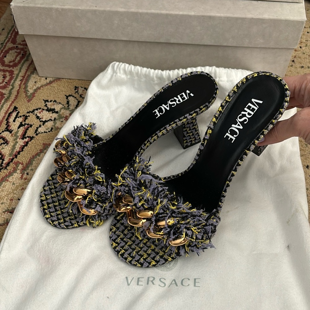 Brand new Versace sandals.  Size 40.